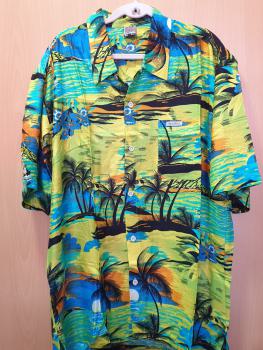 Summer Shirt - Coconut Tree Pattern